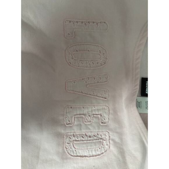 NWOT Special Thanks Loved Long Sleeve Sweater Womens Size Small Baby Pink - Picture 4 of 5